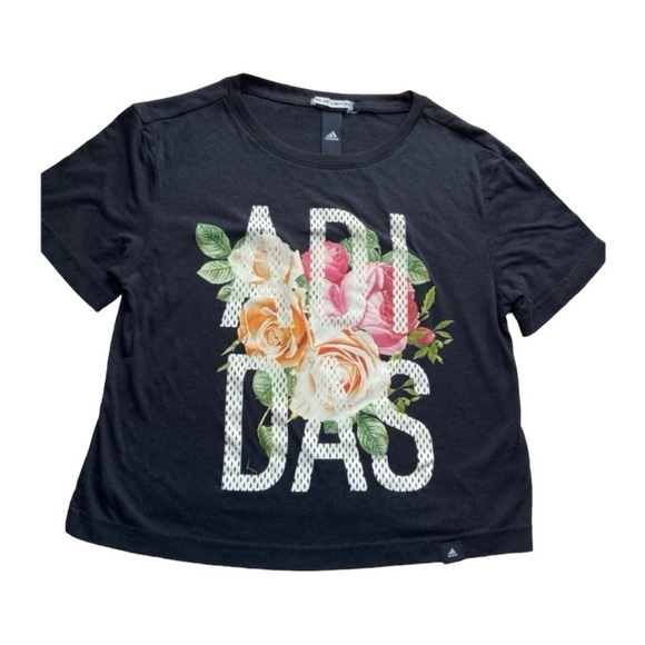 adidas Tops - Black Shirt